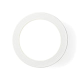 Nedis WIFILAW10WT WLAN-Deckenleuchte, rund, Durchmesser 17 cm, warm bis kaltweiß, 800 lm, 12 W, schlankes Design, Aluminium