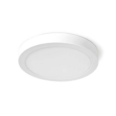 Nedis wifilaw20wt Wi-Fi Smart Deckenleuchte rund Oslash; 30 cm warm bis kaltweiß 1200 lm 18 W schlankes Design aus Aluminium