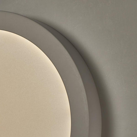Nedis wifilaw20wt Wi-Fi Smart Deckenleuchte rund Oslash; 30 cm warm bis kaltweiß 1200 lm 18 W schlankes Design aus Aluminium