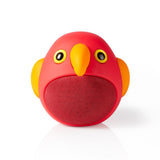Nedis SPBT4100RD Animatics Bluetooth-Lautsprecher 3 Stunden Spielzeit Freisprechen Perry Parrot