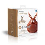 Nedis SPBT4110BN Animatics Bluetooth-Lautsprecher 3 Stunden Spielzeit Freisprechen Rudy Reindeer