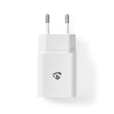 Nedis wchau242awt Wandladegerät 2,4 A 1 Ausgang USB-A weiß