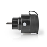 Nedis wifipo110fbk smartlife smart plug wifi ip44 3680w schwarz