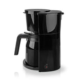 Nedis kacm250ebk Kaffeemaschine, maximale Kapazität: 1,0 l, 8 Warmhaltefunktion, Schwarz