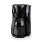 Nedis kacm250ebk Kaffeemaschine, maximale Kapazität: 1,0 l, 8 Warmhaltefunktion, Schwarz