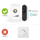 Nedis Wi-Fi LRT10A60 SmartLife LED-Glühlampe, WLAN, E27, 360 lm, 4,9 W, warm bis kaltweiß, 1800–6500 K, Glas, Android Trade; iOS-Peer