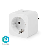 Nedis Wi-Fi P131FWT SmartLife Smart Plug Wi-Fi 1 Stück 3680 W Typ F (CEE 7 3) -10 - 45 °C Android IOS weiß