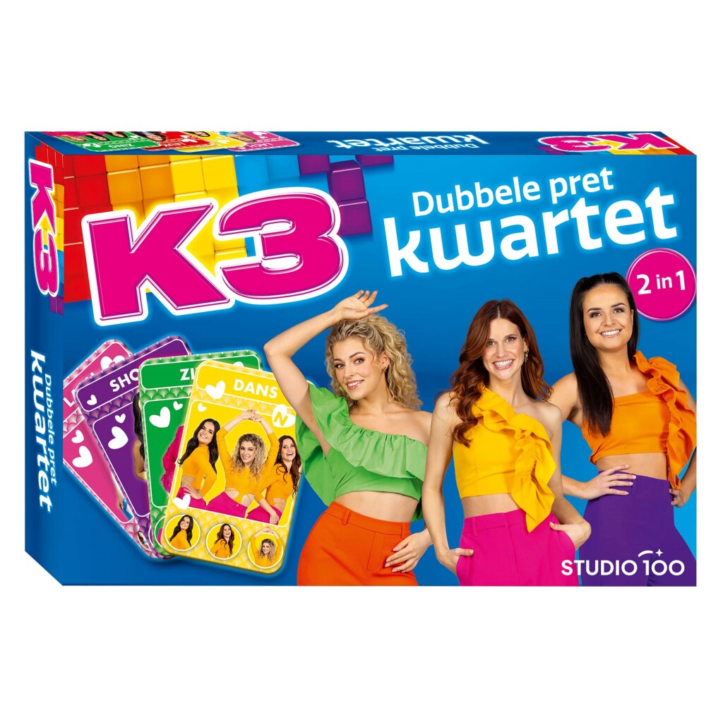 Studio 100 k3 Quartett – doppelter Spaß