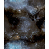 Nordwand Tapete gute Vibes Galaxie mit Sternen blau und schwarz