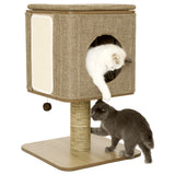 Jack und Vanille Jack und Vanillekatze Möbel Molly 42x42x67 cm Brown