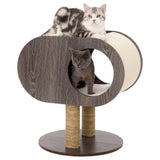 Jack und Vanille -Jack und Vanillekatze Möbel Kokos Molly 48x48x62 cm Grau