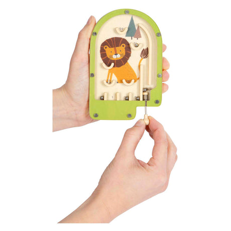 Small Foot - Mini-Flipper-Spiel Löwe aus Holz