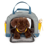 Small Foot - Kuscheltier Hund mit Tragetasche und Pflegeset