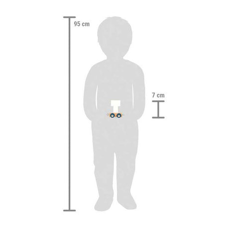 Small Foot - Holzbuchstabenzug Polar - t