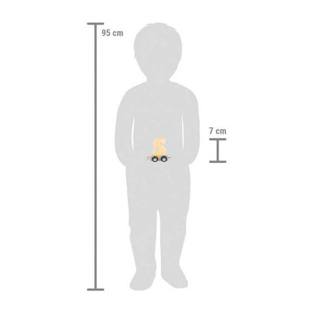 Small Foot - Holzbuchstabenzug Polar - s