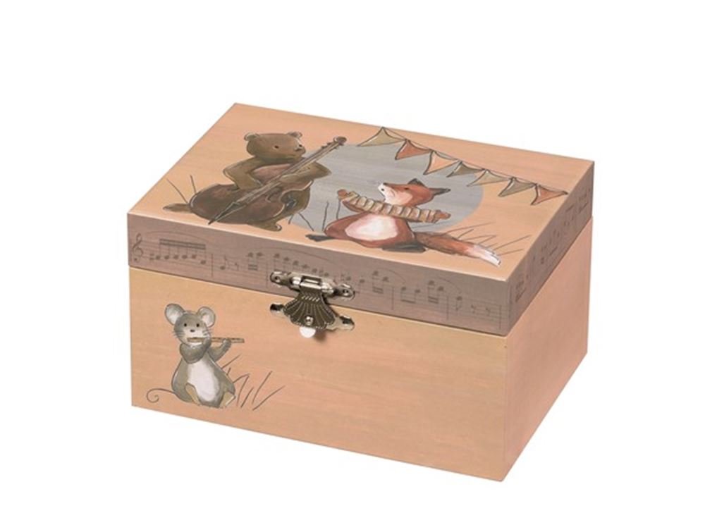 Ty Egmont Schmuckschatulle mit Musik. Musiker