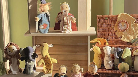 Egmont Handpuppe Elefant. 29x17x6cm. 0+
