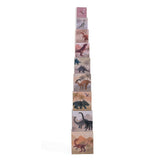 1.2.3 Dinosaurier-Stapel-Pyramide. FSC Karton