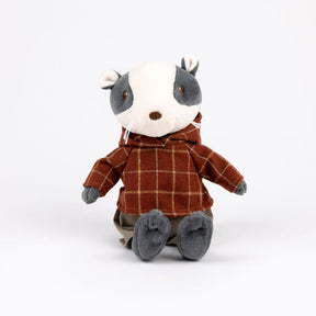 Egmont knuffel greg de das. 22 cm. 0+ | 2 stuks