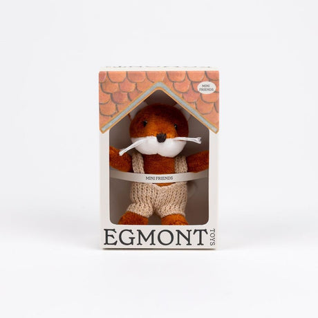 Egmont knuffel max de vos. 9 cm. 0+ | 5 stuks