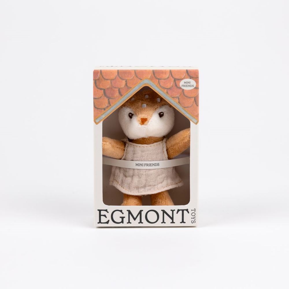 Egmont knuffel julia het hert. 9 cm. 0+ | 5 stuks