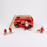 Egmont brandweerwagen met miniatuur figu | 2 stuks