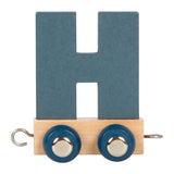 Kleiner Fuß - Holzbuchstabenzug Polar - H