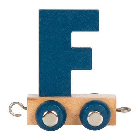 Kleiner Fuß - Holzbuchstabenzug Polar - f