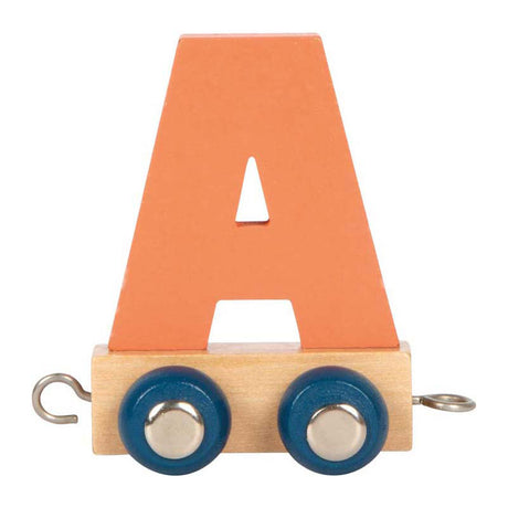 Small Foot - Holzbuchstabenzug Polar - a