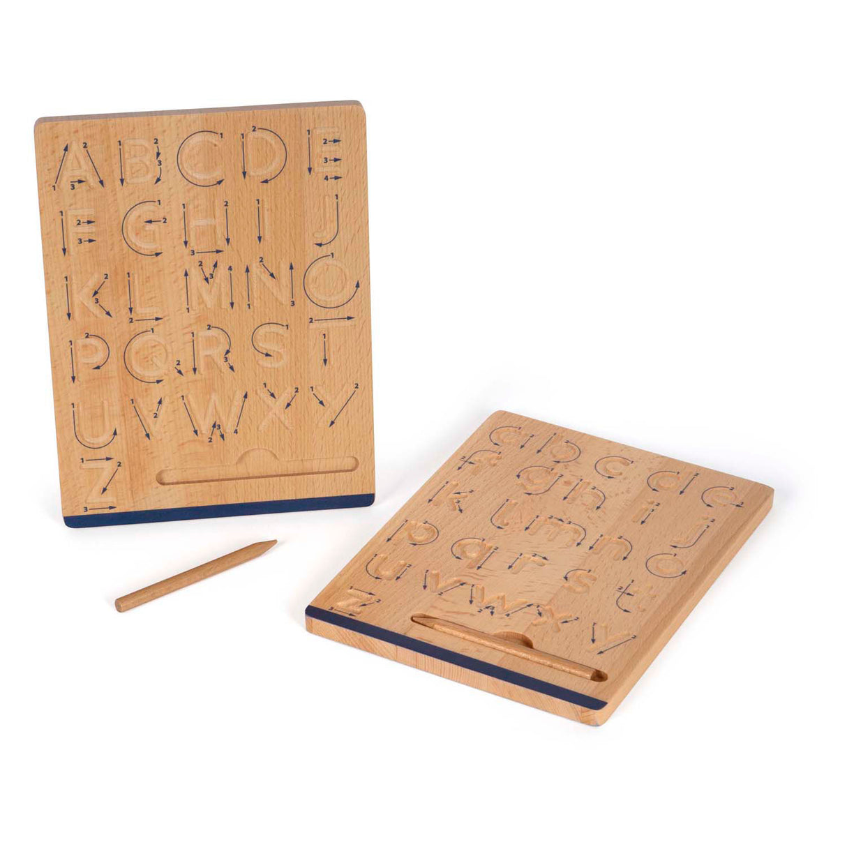 Small Foot - Schreibtafel-Set aus Holz für das Schreibtraining