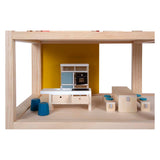 Small Foot - Puppenhaus aus Holz mit Möbeln