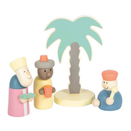Small Foot - Weihnachtsgeschichten-Spielset mit Krippe aus Holz