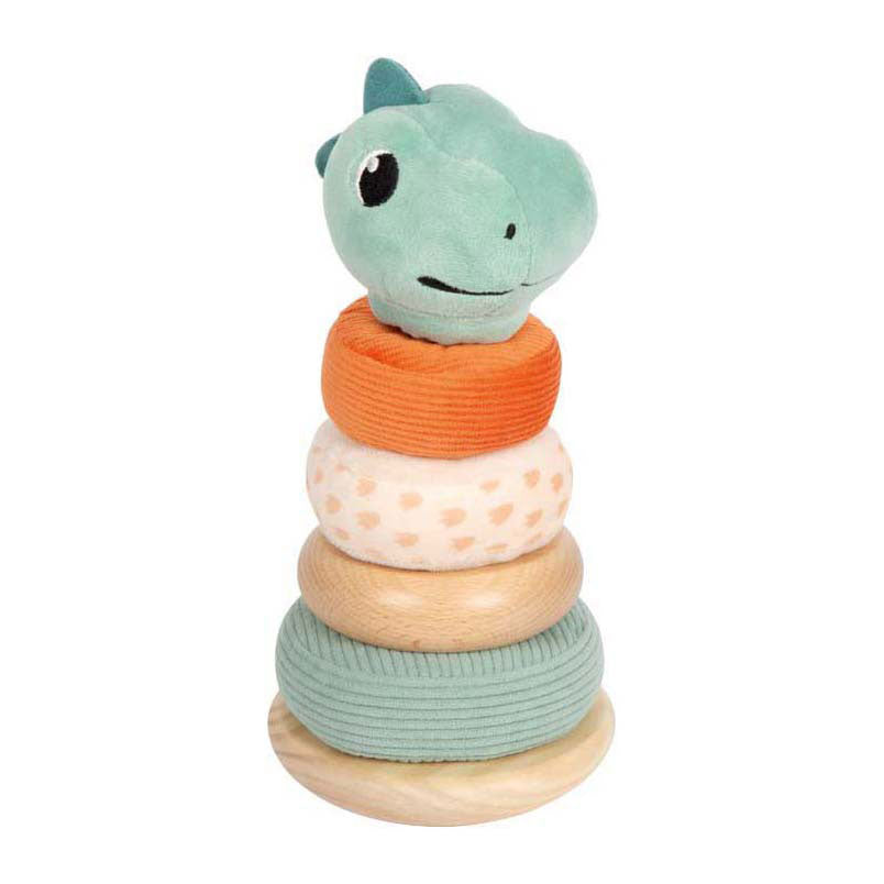 Small Foot - Stapelturm aus Holz Dino