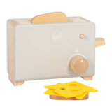 Small Foot - Toaster-Set aus Holz, grau, lecker