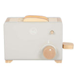 Small Foot - Toaster-Set aus Holz, grau, lecker