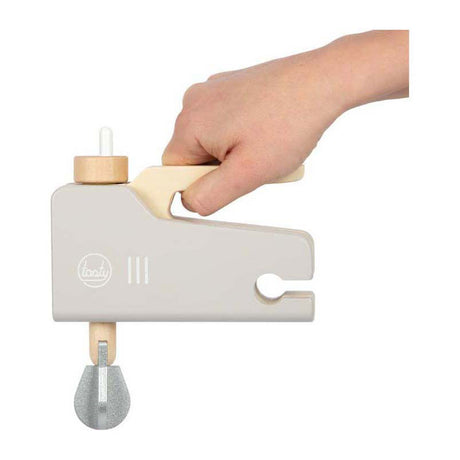 Small Foot - Mixer-Spielset aus Holz, grau, lecker