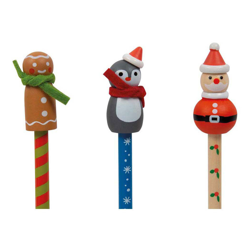 Small Foot - Weihnachtsstiftset, 6-tlg.