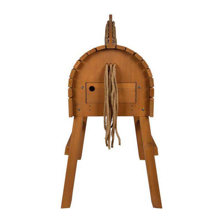 Kleiner Fuß - Holzpferd braun