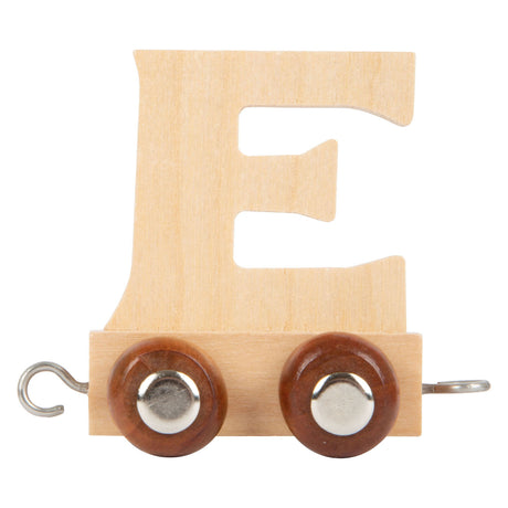Small Foot - Buchstabenzug aus Holz - e - 12 Stück