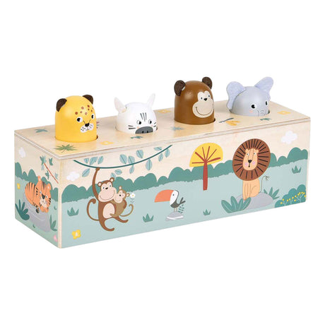 Small Foot - tanzende Holztiere mit Geräuschen Safari FSC