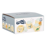 Small Foot - Milchzahnboxen aus Holz - 4 Stk.