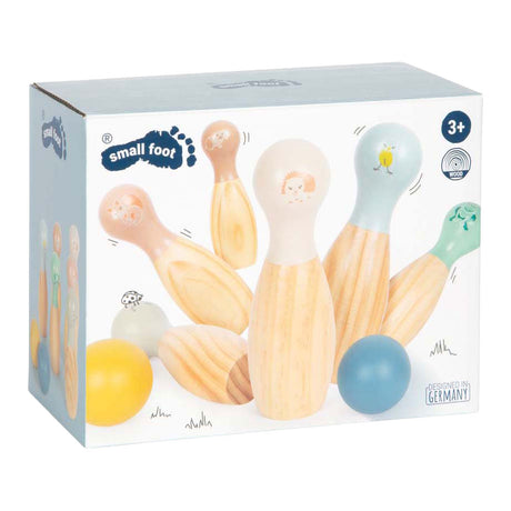 Small Foot - Bowlingspiel Garden Buddies - 8-tlg.