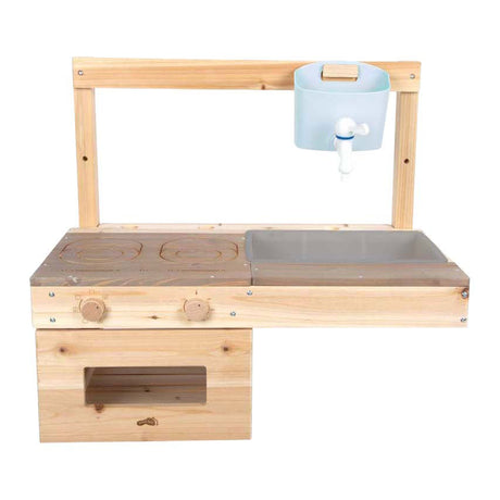 Small Foot Holz-Schlammküche, Outdoor-Spielküche für Kinder.