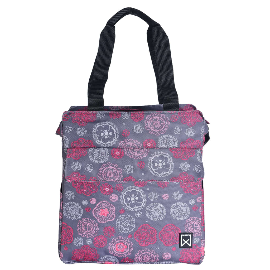 Willex Willex Fahrradtasche Cosmos 15 L grau und rot