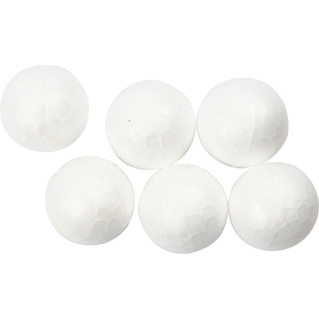 Creativ Company Bälle, D 1,5 cm, weiß, 200 Stück 1 Box