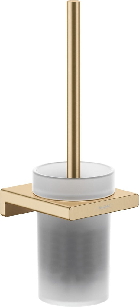 Hansgrohe addstoris WC-Bürstengarnitur zur Wandmontage, gebürstete Bronze