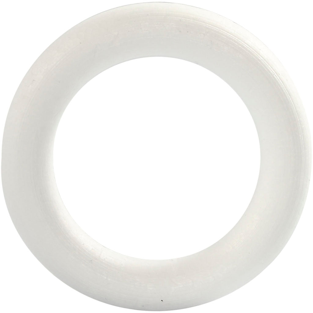 Creativ Firmenring, Größe 12 cm, Stärke 20 mm, weiß, 1 Stück