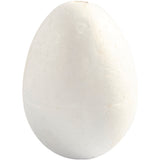 Creativ Company Eier, H: 6 cm, weiß, 5 Stück 1 Box