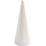 Creativ Company Kegel, H: 19,5 cm, T 7 cm, weiß, 1 Stück