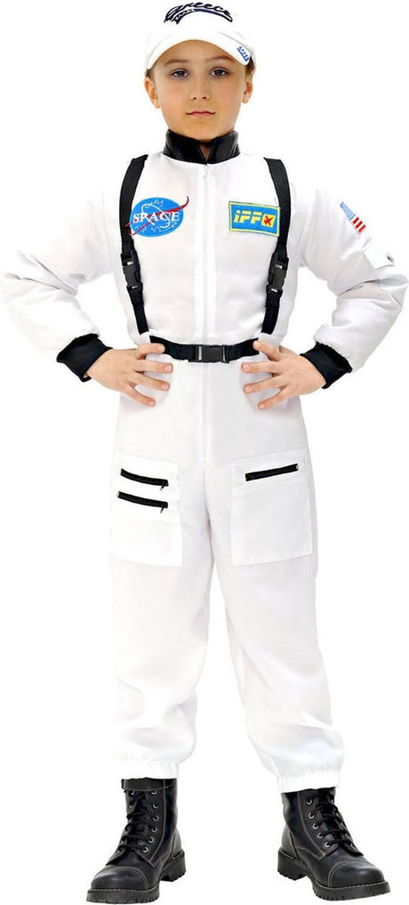 Finidi Astronautenanzug für Jungen – Kostümkleidung – 128–140